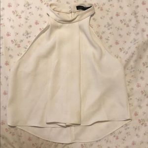 Zara top White